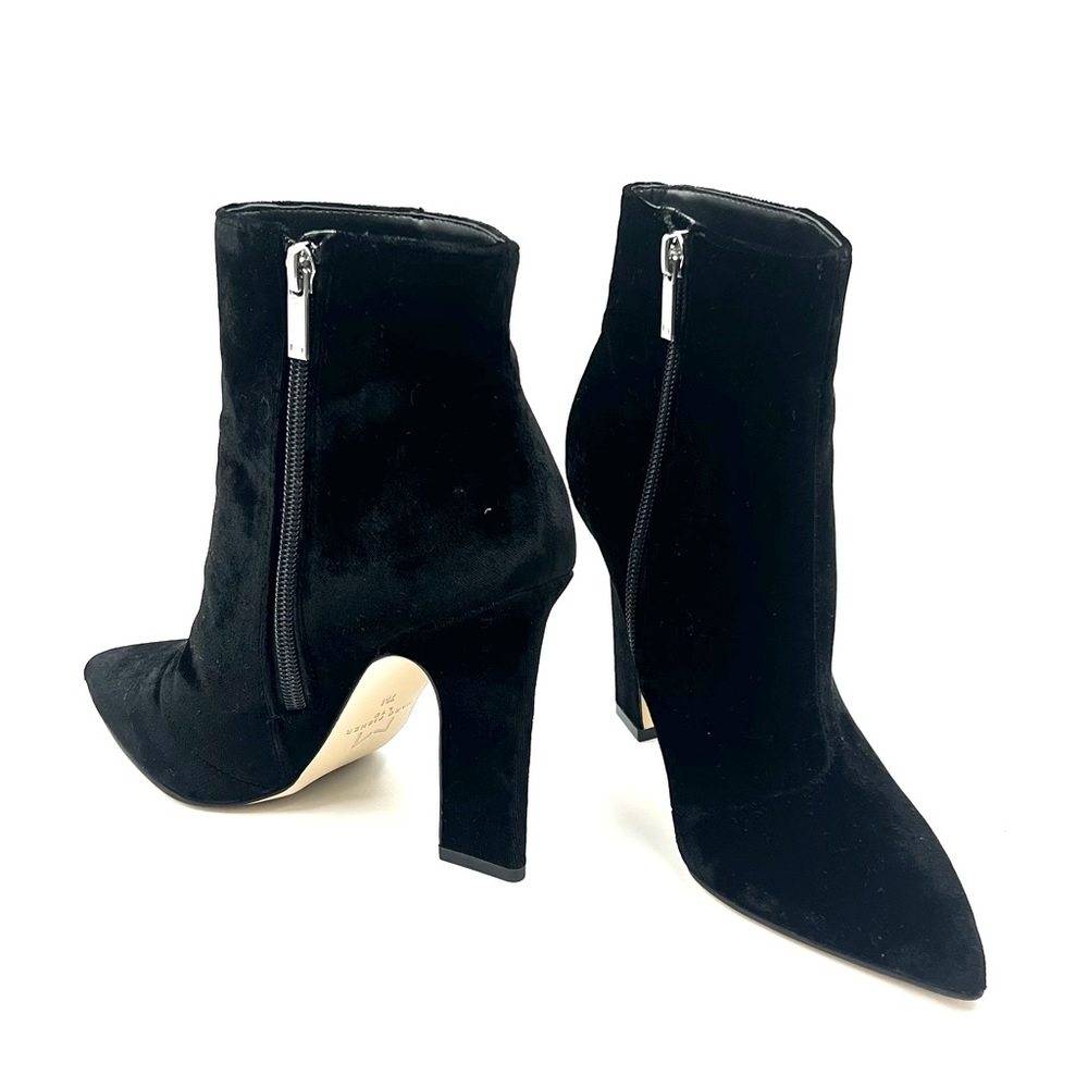 Marc Fisher black velvet ankle boots!